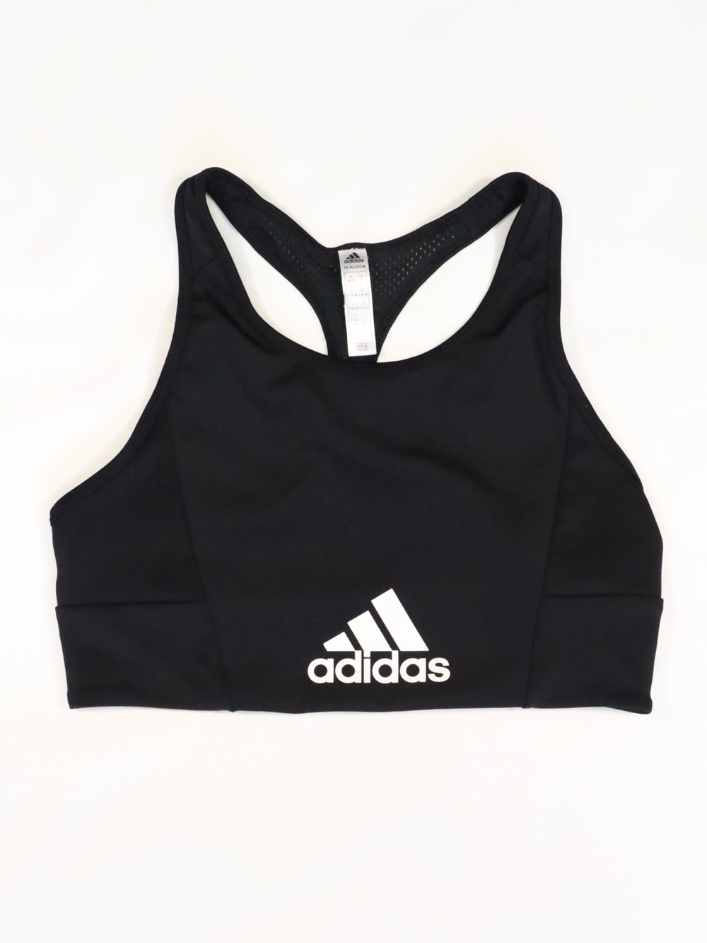 adidas Sports Bra Racerback | Black Size Small